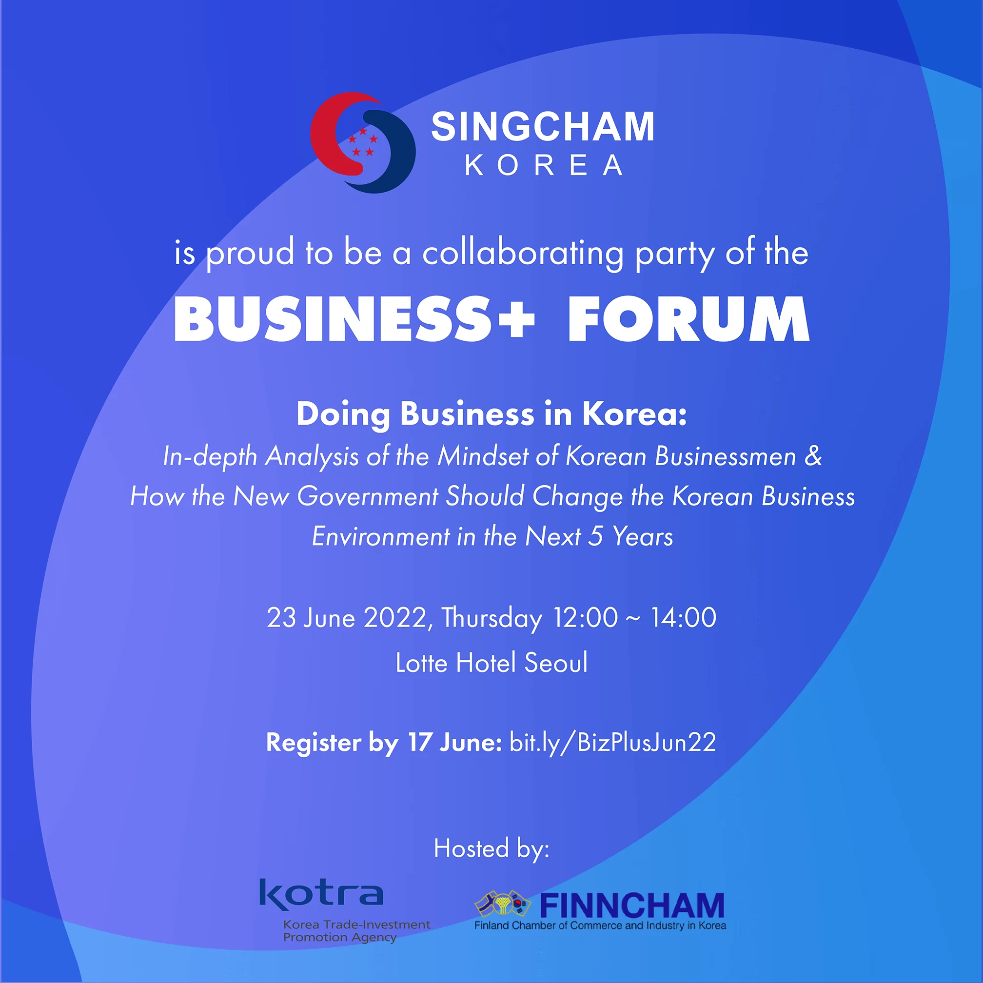 4th Business+ Forum Event by KOTRA x FINNCHAM | SingCham Korea