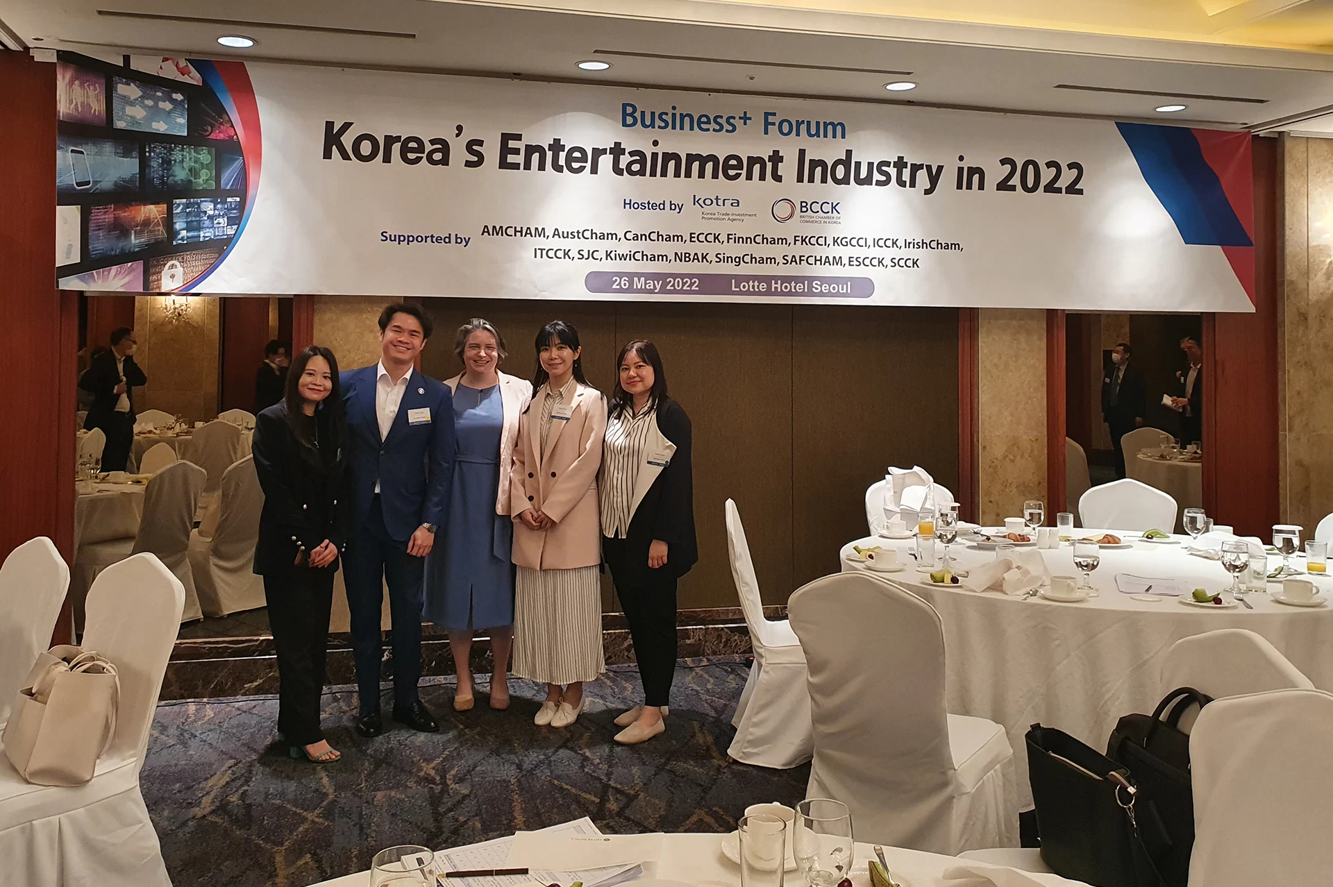 3rd Business+ Forum Event - SingCham Korea attendees | SingCham Korea